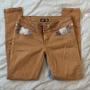 Forever 21 stretchy brown brown jeans